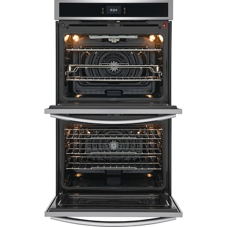 Frigidaire Frigidaire Gallery 30-in. Stainless Steel Double Electric Convection Wall Oven GCWD3067AF